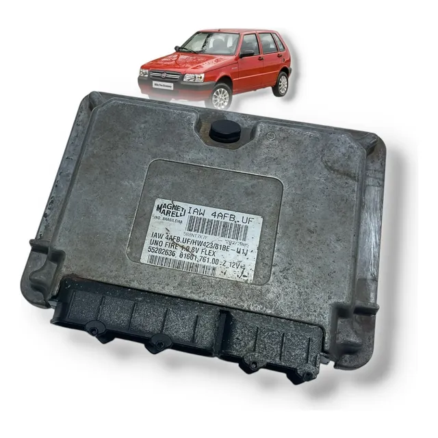 Modulo Injeção Uno Fire 1.0 8v Flex 2006 2010 Iaw4afbuf