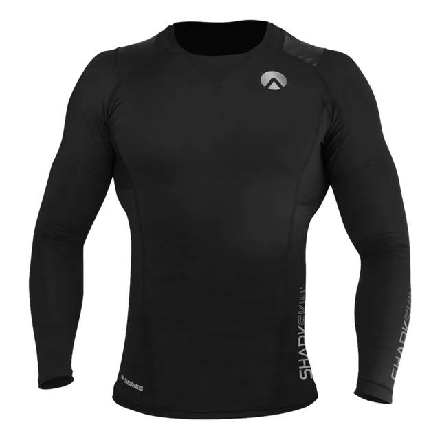Sharkskin Camiseta Manga Larga Compresion Para Hombre
