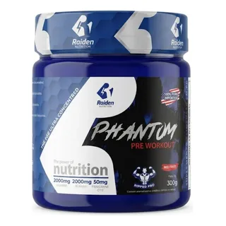 Raiden Nutrition Pré Treino Phantum Raiden Nutricion - Pre Workout 100% Puro Frut