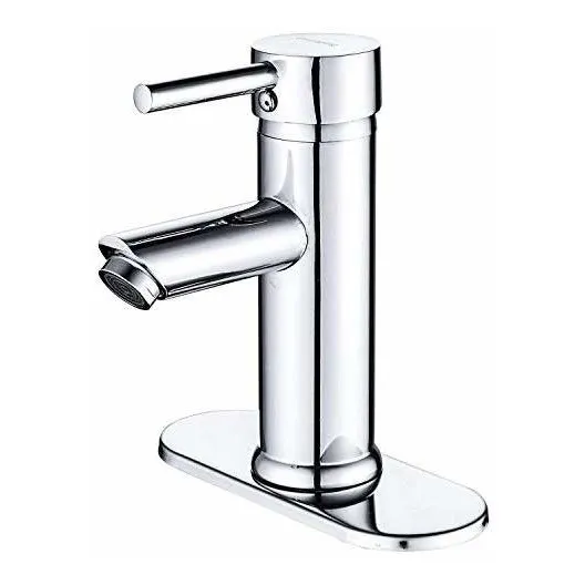 Canilla Monomando Para Lavamano Baño Acero Inoxidable