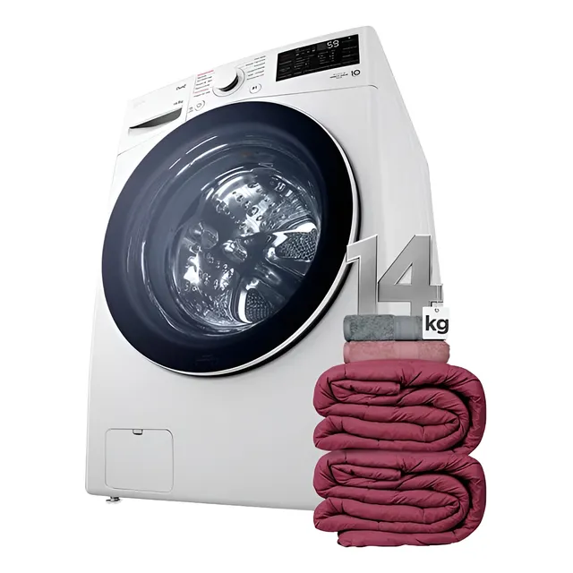 Lava E Seca Smart LG 14kg Branco + Caixa De Som LG Xboom Xg5