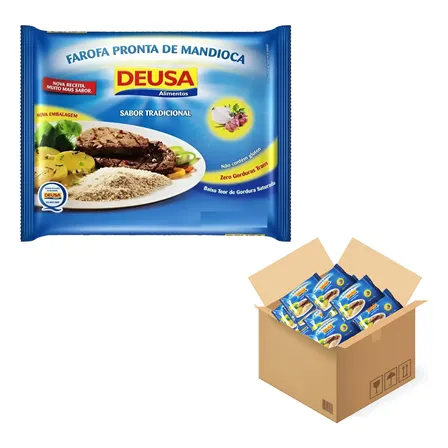 Kit Farinha Deusa 30g 150 Unidades Tradicional Receitas