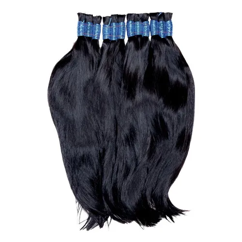 Cabello humano Humano Todos los métodos Cor Castanho Largo 65 cm 100 gramas Suelto