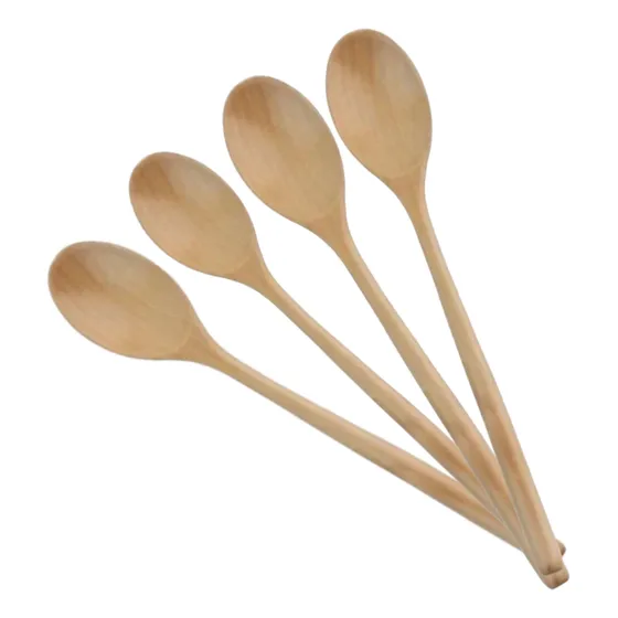 Colher De Pau (madeira)kit C/10 Kit 10 Colher 30cm
