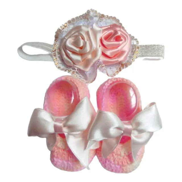 Zapatos Tejidos De Bebe
