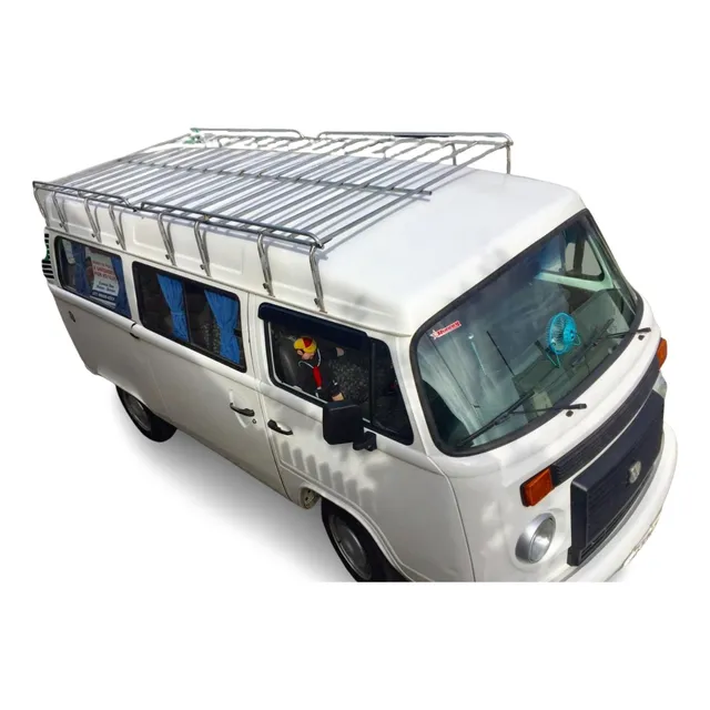 Bagageiro Para Kombi Com 3,0 Mt Para Garagens Baixas