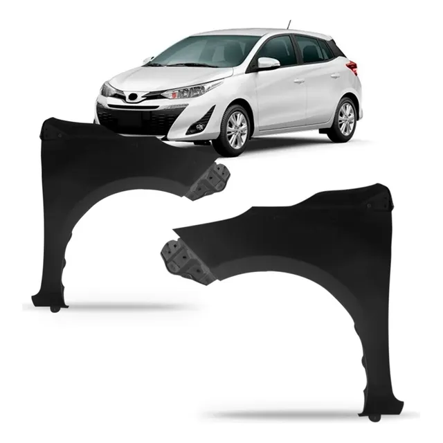 Par Paralama Yaris 2018 2019 2020 Sem Furo