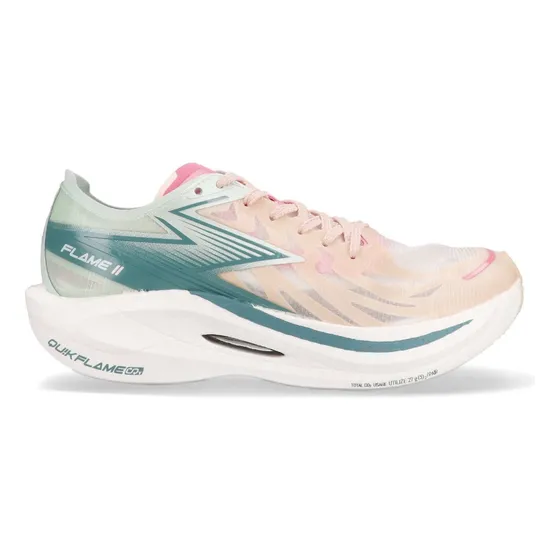 Zapatillas Para Mujer Running Ajuste Cordones Color Rosa 361
