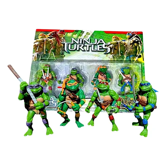 Blister X4 Tortugas Ninjas 