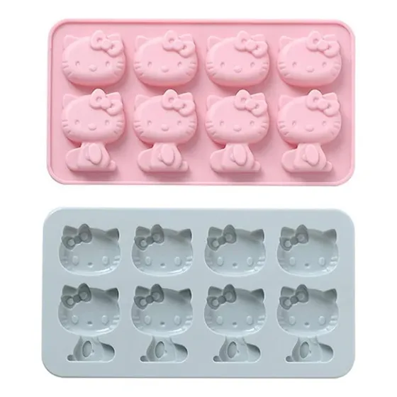 Inku Hello Kitty Moldes De Silicona 2 Pazcas Fondant Molde
