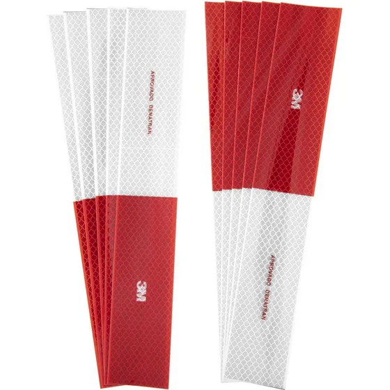 Kit 36 Faixa Refletiva Lateral 3m Original