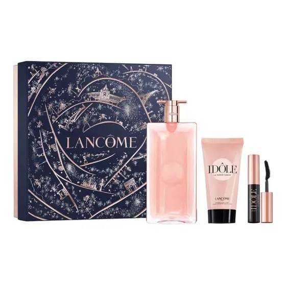 Set Lancome Idole Edp 50 Ml + Body Cream + Mascara