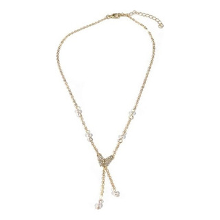 Gargantilla Dama Collar Dije De Mariposa Con Perlas Gargantilla Dama Collar Dije De Mariposa Con Perlas