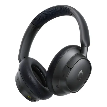 Headphone Baseus Bh1 Nc Bluetooth Com Cancelamento De Ruído ANC Cor Preto Baseus