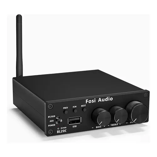 Amplificador Estéreo Bluetooth Fosi Audio Mc101 Home Audio