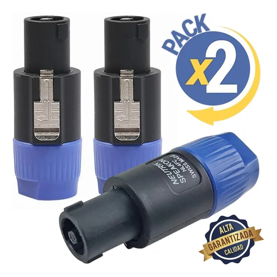 Conector Línea Speakon Para Cable De 4 Polos Neutrik Nl4fc
