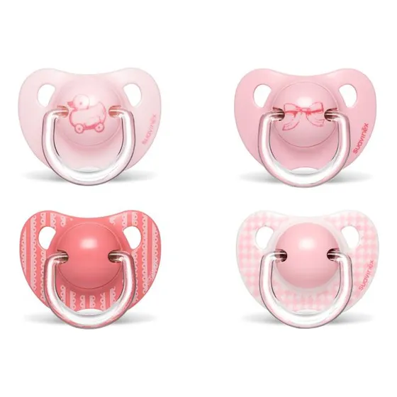 Chupete Suavinex Toy Rosa 6+ X2 -bebés Y Niños