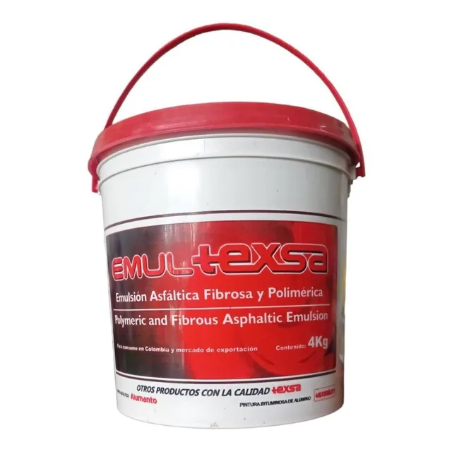  Emulsion Asfaltica Texsa Galon 4 Kg