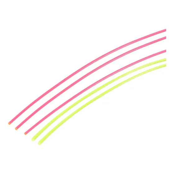 Varilla Fibra Optica Pmma Para Filamento Vision Rojo Verde