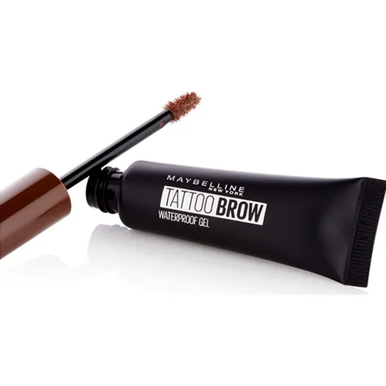 Cejas Maquillaje Maybelline Tattoo Brow Gel Waterproof 48hrs Color 258 Chocolate Brown