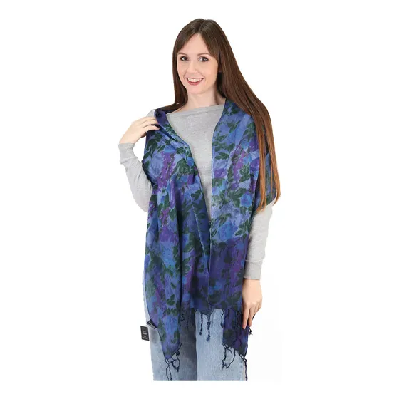 Pashmina Pañuelo Hindu Estampado Importado Bufanda #3840