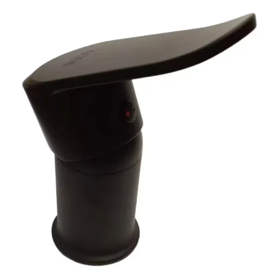 Grifería De Baño Monocomando Bidet Sin Transferencia Negro