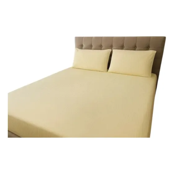 Juego De Sábanas De Lujo Doble 35 Cms De Fuelle + Tensor 