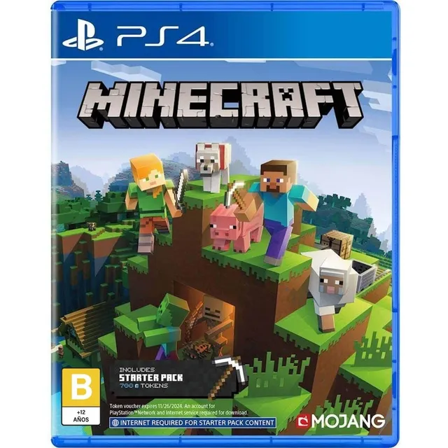 Minecraft Starter Collection PS4 PlayStation 3 Físico