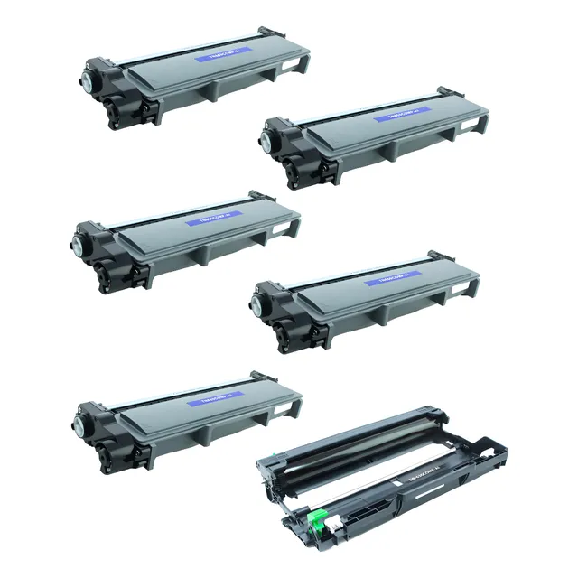 Kit Toner 5 Tn660 Y 1 Tambor Dr630 Compatible
