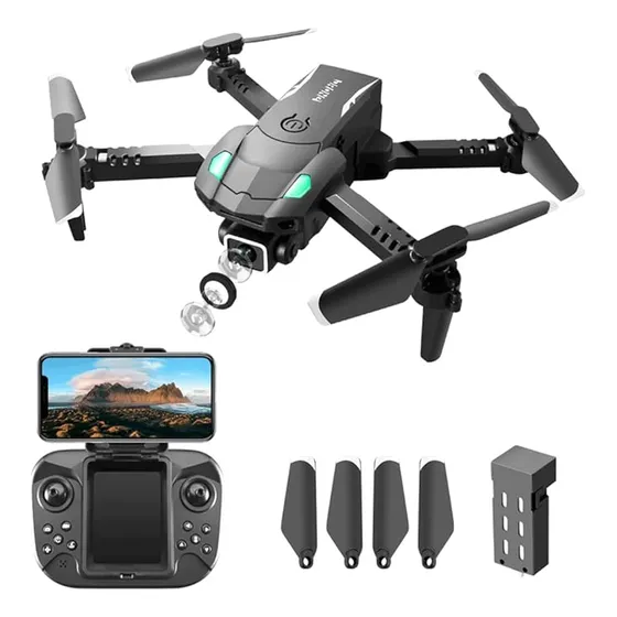 Drone S128 Cámara Dual Gran Angular, Cámara Hd, Wifi