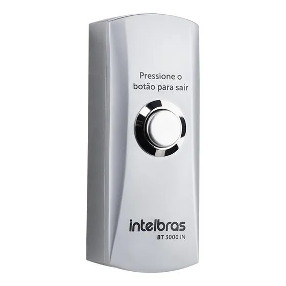 Botoeira Bt 3000 In Inox Sobrepor Intelbras Botão Acionador