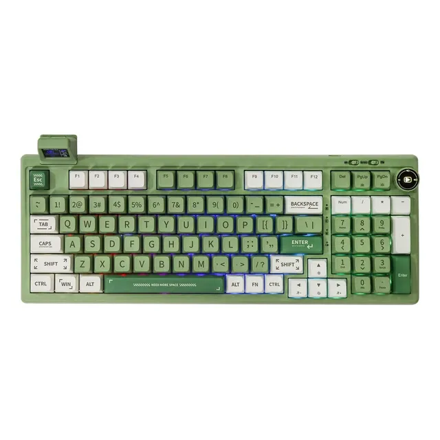Epomaker Rtkeys Junta Mecánica Teclado Con Pantalla De De