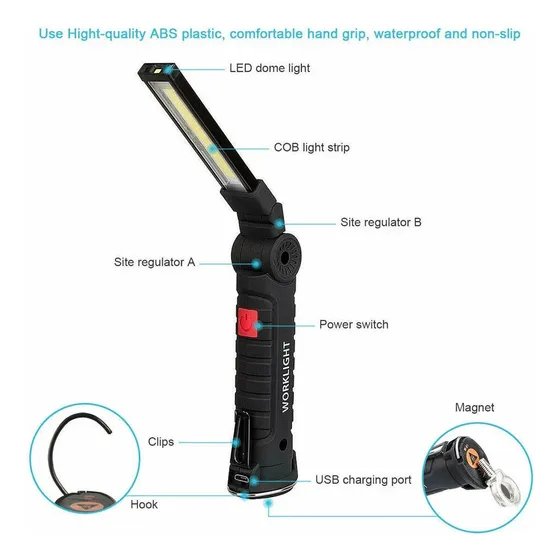 Linterna Lampara Led  Taller Electricista