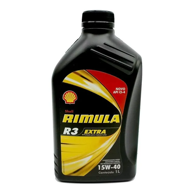 Óleo Shell 15w40 Rimula R3 Extra Cg-4 Diesel Mineral, 1 litro