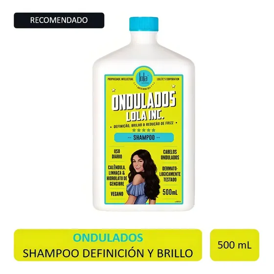 Shampoo Ondulados Lola Cosmetics 500 Ml