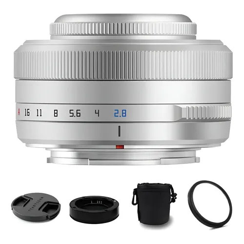 Lente Viltrox 23mm F/1.4 Af Stm Fujifilm X-mount (prata