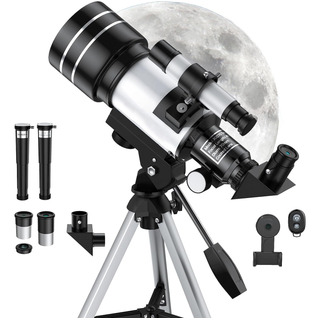 Telescópio Refrator 70mm Astronômico Tripé Portátil F30070 Telescópio Refrator 70mm Astronômico Tripé Portátil F30070