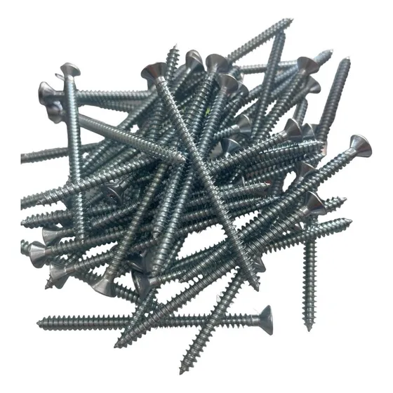 Pija Cabeza Plana Tipo Phillips Galvanizada #10x3 1000pzs