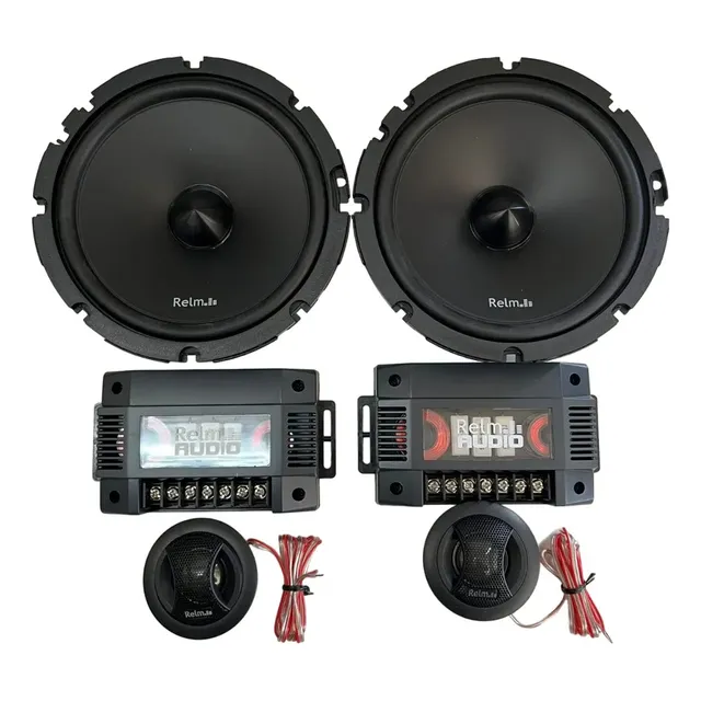 Kit 2 Vias 6 Pol Rs6,5f 2w Relm Symphony Alto Desempenho