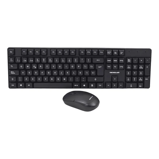 Kit Teclado Y Mouse Inalámbrico Tecnolab Tl645