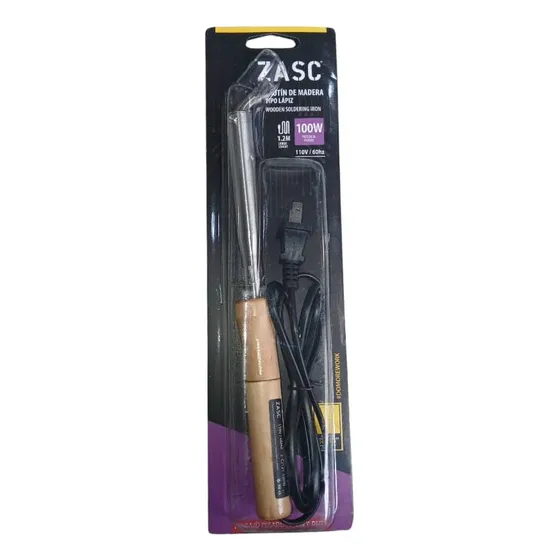 Cautin Electrico 100w Tipo Lapiz 1.1m Zasc