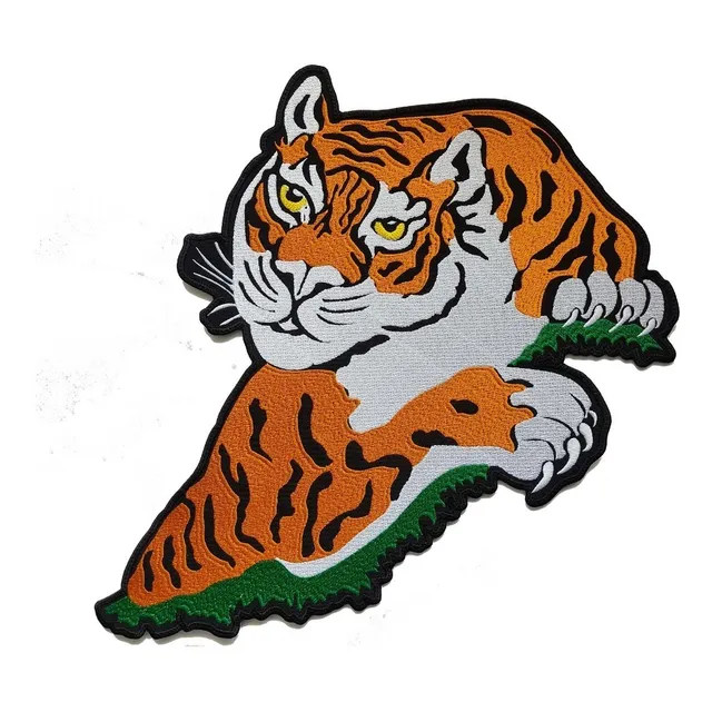 Parche Bordado Tigre Rocky Balboa Ojo De Tigre Para Chaqueta