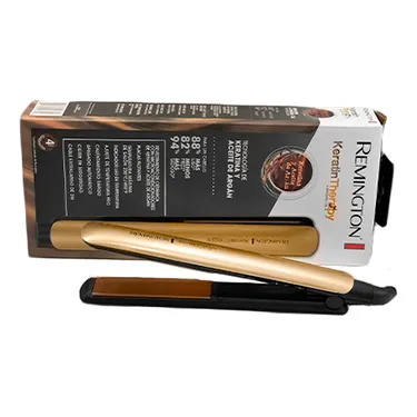Plancha Cabello Remington Keratina Y Aceita De Argan
