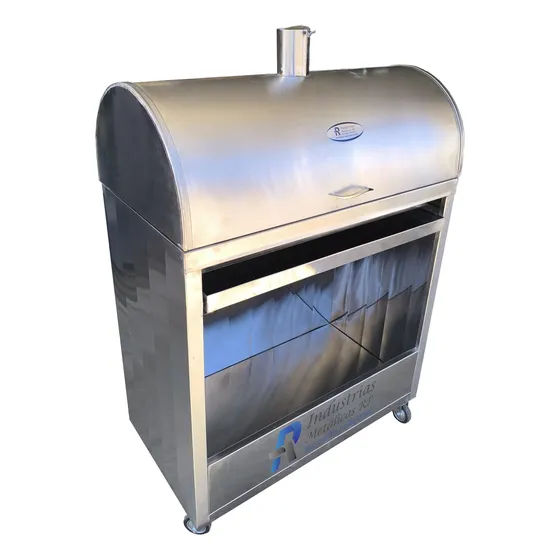 Parrilla Asador A Carbón En Acero Para Hogar Patio Terraza