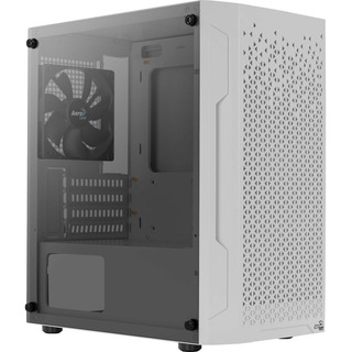 Gabinete Gamer Aerocool Trinity Mini V1 Sem Fonte Branco Gabinete Gamer Aerocool Trinity Mini V1 Sem Fonte Branco