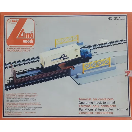 Terminal De Descarga De Camiones Lima H0 600963 Milouhobbies