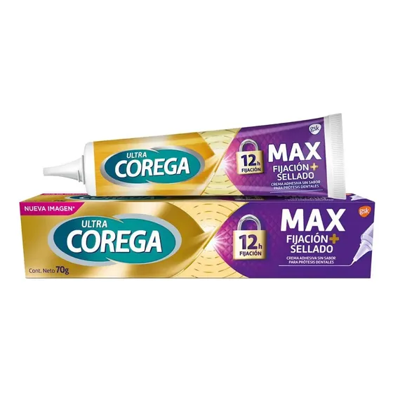 Ultra Corega Máximo Sellado Crema Adhesiva Prótesis Dental