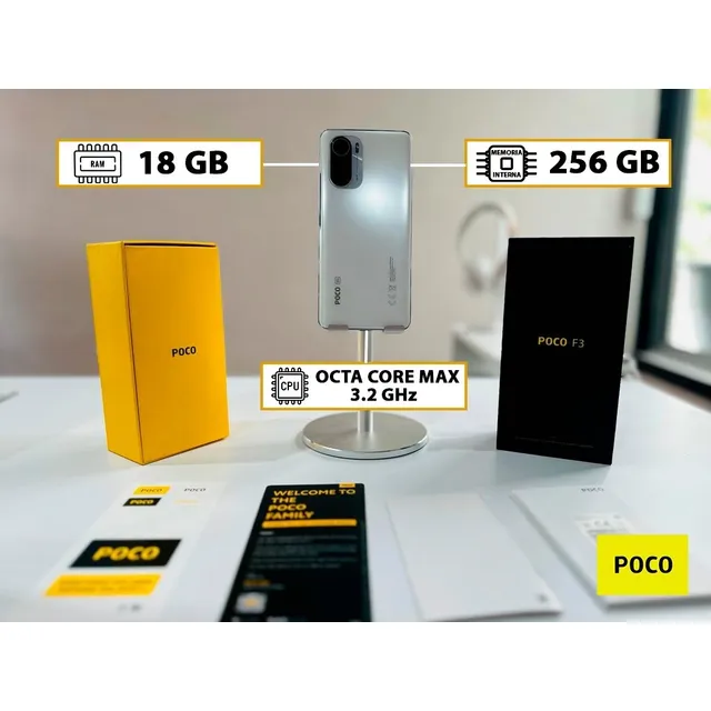 Xiaomi Poco F3 5g Dual Sim 256 Gb Blanco Ártico 8 Gb Ram