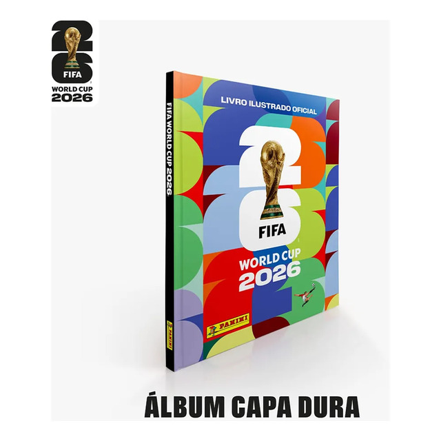 Album Copa Do Mundo 2026 - Capa Dura - Panini Colecionavel
