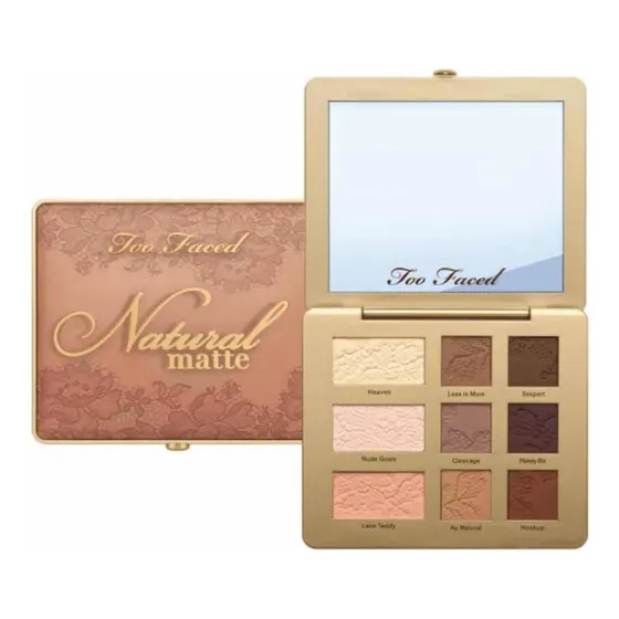 Paleta De Sombras Too Faced Natural Matte Eua Sombra 9 Tons